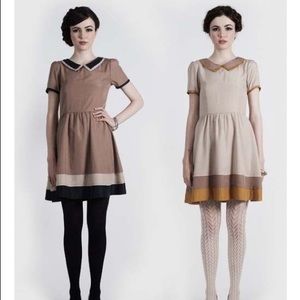 Dear Creatures Penny dress navy size med